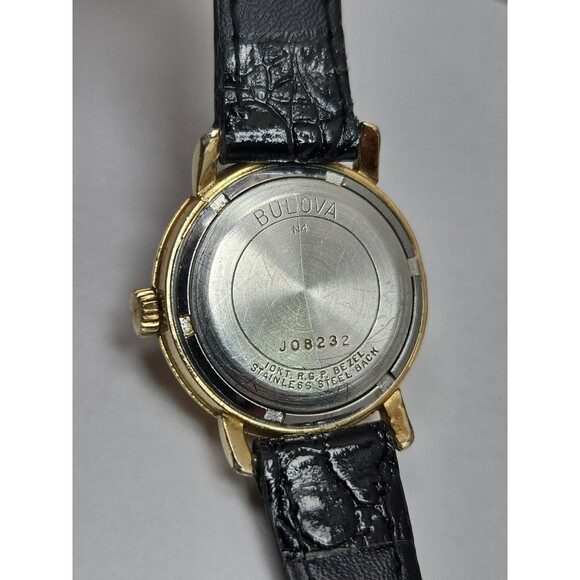 Vintage 1974 Bulova Accutron Womens Diamond Dial 10K RGP Tuning Fork Watch -Read main image 9